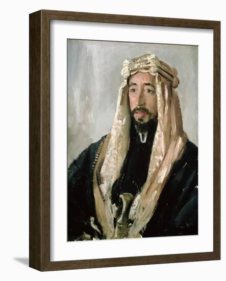 Emir Feisal (1883-1933), 1919-Augustus Edwin John-Framed Giclee Print