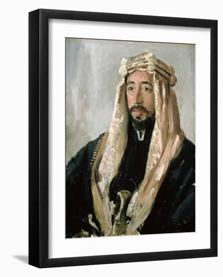 Emir Feisal (1883-1933), 1919-Augustus Edwin John-Framed Giclee Print