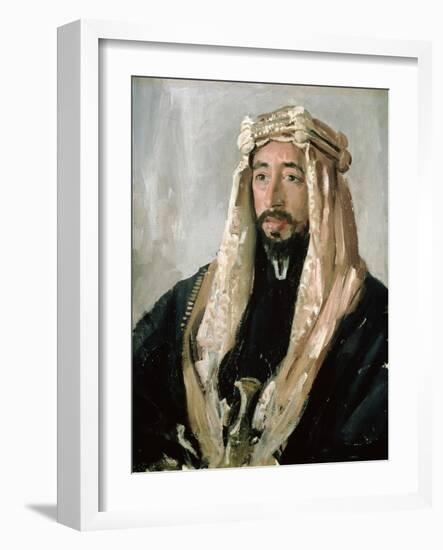 Emir Feisal (1883-1933), 1919-Augustus Edwin John-Framed Giclee Print