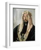 Emir Feisal (1883-1933), 1919-Augustus Edwin John-Framed Giclee Print