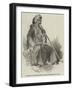 Emir Khanjar, the Prince of Baalbeck, Leader of the Insurrection in Damascus-null-Framed Giclee Print