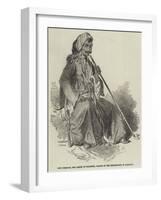 Emir Khanjar, the Prince of Baalbeck, Leader of the Insurrection in Damascus-null-Framed Giclee Print