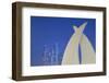 Emirate Towers at Night, Abu Dhabi, United Arab Emirates, Middle East-Frank Fell-Framed Photographic Print