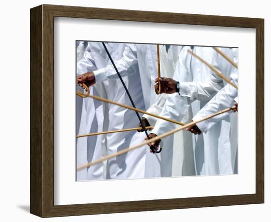 Emirates Arabian Travel Market, Dubai-Kamran Jebreili-Framed Photographic Print