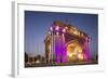 Emirates Palace Hotel Entrance, Abu Dhabi, United Arab Emirates, Middle East-Angelo Cavalli-Framed Photographic Print