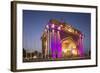 Emirates Palace Hotel Entrance, Abu Dhabi, United Arab Emirates, Middle East-Angelo Cavalli-Framed Photographic Print