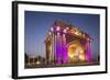 Emirates Palace Hotel Entrance, Abu Dhabi, United Arab Emirates, Middle East-Angelo Cavalli-Framed Photographic Print