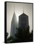 Emirates Towers, Sheikh Zayed Road Area, Dubai, United Arab Emirates-Walter Bibikow-Framed Stretched Canvas