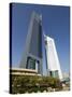 Emirates Towers, Sheikh Zayed Road, Dubai, United Arab Emirates, Middle East-Amanda Hall-Stretched Canvas