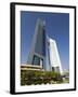 Emirates Towers, Sheikh Zayed Road, Dubai, United Arab Emirates, Middle East-Amanda Hall-Framed Photographic Print