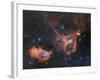 Emission Nebulae IC 1848 And IC 1805-Davide De Martin-Framed Photographic Print