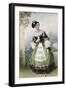 Emma Albertazzi as Zerlina in 'Don Giovanni', Printed by Charles Joseph Hullmandel-Fanny Corbaut-Framed Giclee Print