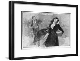 Emma Calve as Carmen at Covent Garden, London-null-Framed Art Print