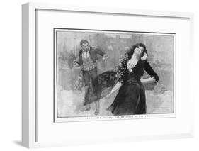 Emma Calve as Carmen at Covent Garden, London-null-Framed Art Print