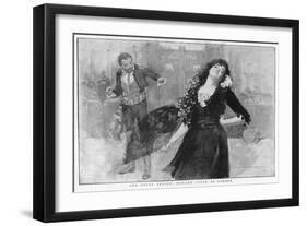 Emma Calve as Carmen at Covent Garden, London-null-Framed Art Print