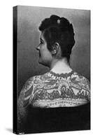 Emma de Burgh, Tattooed Lady, 1897-Carl Miller-Stretched Canvas