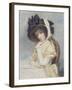 Emma, Engraved and Pub. by John Jones (C.1745-97), 1785 (Stipple)-George Romney-Framed Giclee Print