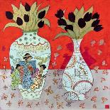 Still Life with Golden Fans-Emma Forrester-Giclee Print