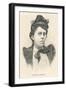 Emma Goldman Lithuanian-Born American Anarchist Politician and Agitator-null-Framed Art Print