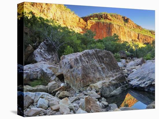 Emma Gorge, Kimberley, Western Australia, Australia, Pacific-Schlenker Jochen-Stretched Canvas