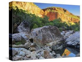 Emma Gorge, Kimberley, Western Australia, Australia, Pacific-Schlenker Jochen-Stretched Canvas