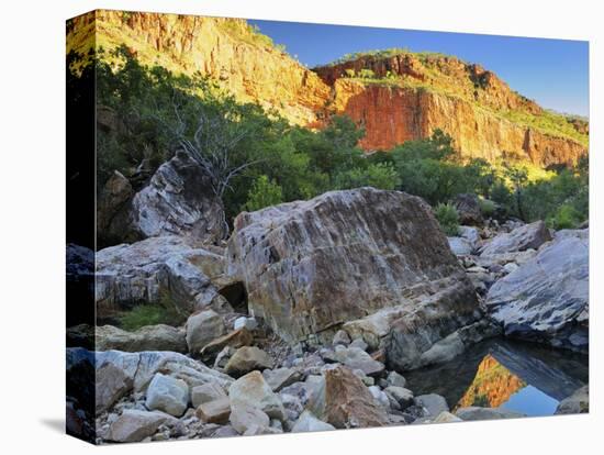 Emma Gorge, Kimberley, Western Australia, Australia, Pacific-Schlenker Jochen-Stretched Canvas