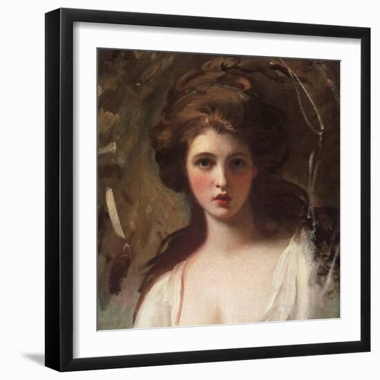 Emma Hart as Circe-George Romney-Framed Giclee Print