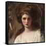 Emma Hart as Circe-George Romney-Framed Stretched Canvas