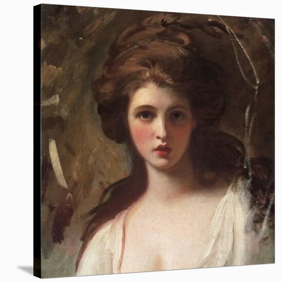 Emma Hart as Circe-George Romney-Stretched Canvas