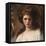 Emma Hart as Circe-George Romney-Framed Stretched Canvas