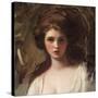 Emma Hart as Circe-George Romney-Stretched Canvas