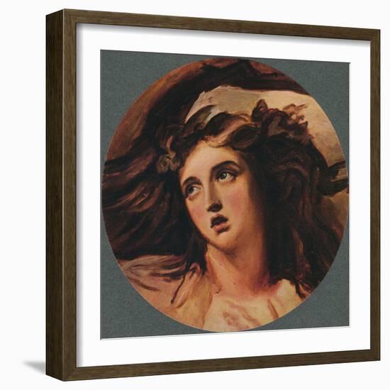 Emma Hart (Lady Hamilton), 18th century, (1902)-George Romney-Framed Giclee Print