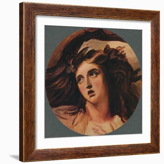 Emma Hart (Lady Hamilton), 18th century, (1902)-George Romney-Framed Giclee Print