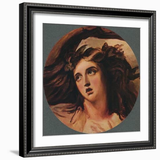 Emma Hart (Lady Hamilton), 18th century, (1902)-George Romney-Framed Giclee Print