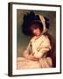 Emma Hart, Later Lady Hamilton, in a Straw Hat, C.1782-94-George Romney-Framed Giclee Print