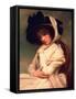 Emma Hart, Later Lady Hamilton, in a Straw Hat, C.1782-94-George Romney-Framed Stretched Canvas