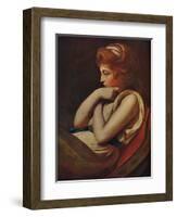 Emma, Lady Hamilton, C1785-George Romney-Framed Giclee Print