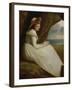 Emma, Lady Hamilton-George Romney-Framed Giclee Print