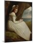 Emma, Lady Hamilton-George Romney-Mounted Giclee Print