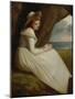 Emma, Lady Hamilton-George Romney-Mounted Giclee Print
