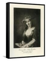 Emma Lady Hamilton-John Opie-Framed Stretched Canvas