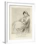 Emma Lady Hamilton-George Romney-Framed Giclee Print