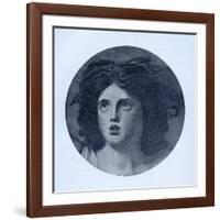 Emma Lady Hamilton-George Romney-Framed Giclee Print