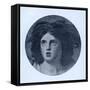 Emma Lady Hamilton-George Romney-Framed Stretched Canvas