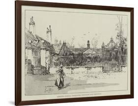 Emmanuel Hospital, Westminster, Threatened with Demolition-Herbert Railton-Framed Giclee Print