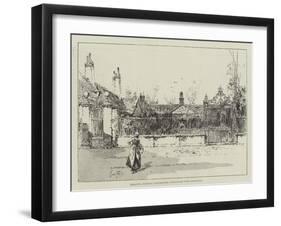 Emmanuel Hospital, Westminster, Threatened with Demolition-Herbert Railton-Framed Giclee Print