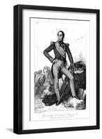 Emmanuel, Marquis De Grouchy (1766-184), French General and Marshal, 1839-Geille-Framed Giclee Print