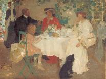 Al Fresco, C.1904-Emmanuel Phillips Fox-Mounted Giclee Print