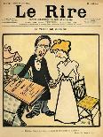 The Day before the Wedding, Cartoon from the Cover of 'Le Rire', 26th August 1899-Emmanuel Poire Caran D'ache-Framed Giclee Print