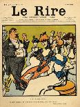 The Day before the Wedding, Cartoon from the Cover of 'Le Rire', 26th August 1899-Emmanuel Poire Caran D'ache-Giclee Print